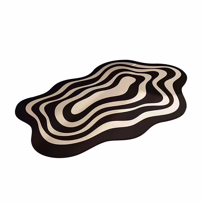 thumbnail image 1 of Alfombra en forma de baño, alfombrilla suave con fuerte absorción de agua, antideslizante, de secado rápido, Galaxy, 1 of 8