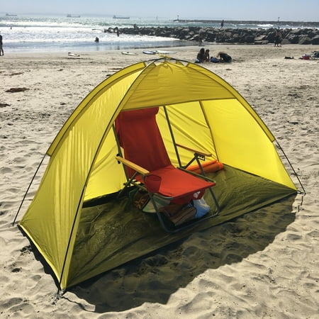 Shade tents for the beach