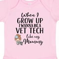 thumbnail image 4 of Inktastic Vet Tech Mom Veterinary Technician Girls Baby Bodysuit, 4 of 5