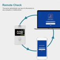 thumbnail image 2 of Breathalyzer, Grade Accuracy-Alcohol Tester with Bluetooth Connectivity Digital Blue LCD Display for Personal Home, 2 of 5