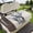 Brown, variant on Golf Cart Seat Covers for 2 Seater,Blue Poppy Floral Microfiber Cart Seat Towel Blanket,Farmhouse Pastoral Botanical Flowers Absorbent Breathable NonSlip Bench Seats Protector for Golf Course 51"x31"