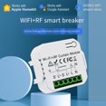 thumbnail image 3 of Wifi Graffiti Roller Blind Control Retrofit Kit Curtain Switch Rf Remote Control, 3 of 9