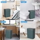 thumbnail image 5 of 18L Cubo De Basura Automático Con Sensor,Sin Contacto USB Rechargeable Botes de Basura Inteligente Con Tapa Eléctrica,Cubo de Basura Impermeable,para Baño,Cocina, Oficina, Recámara, 5 of 8