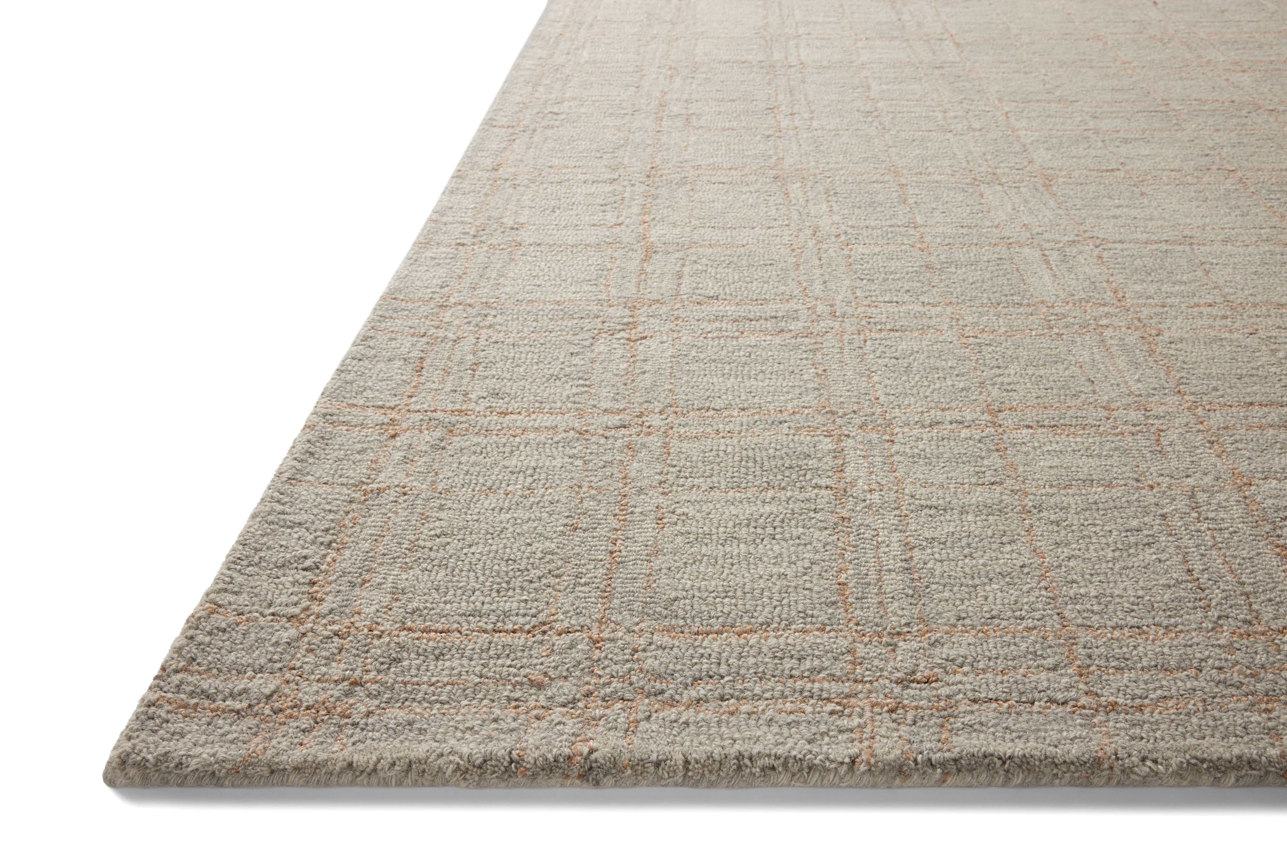 Chris Loves Julia x Loloi Polly Fog / Wheat 3'-6" x 5'-6" Accent Rug