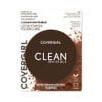 COVERGIRL Clean Invisible Loose Powder, 100% natural origin pigments & only 15 essential non-clogging ingredients, lightweight, breathable formula