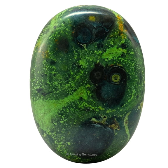 Kambaba Jasper Crystal Palm Stone