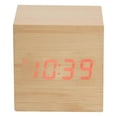 thumbnail image 1 of Paquete 20 piezas Reloj LED de madera multifunción, 1 of 4