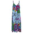 thumbnail image 4 of Pura Vida Costa Rica Lettrage Robe Sans Manches Citation Mignonne Robe de Danse, 4 of 4