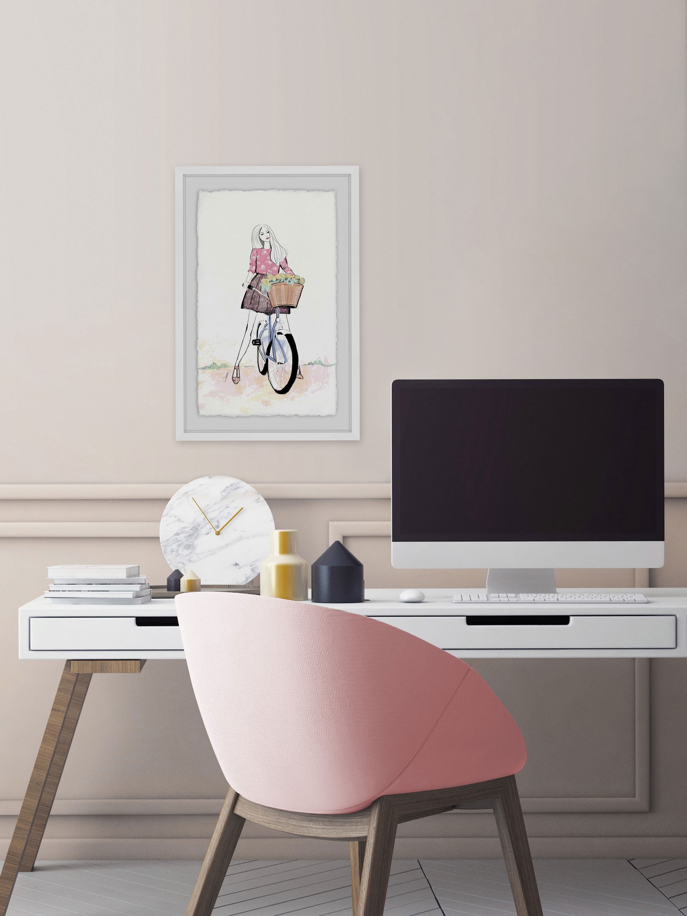 Kymberly Framed Painting Print