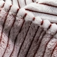 thumbnail image 6 of LuxeLiving Soft Thick Flock Blanket, Nap Blanket, Beds Sofas Use, Ultimate Comfort, Striped Design, Warmth, Winter Bedding, Stylish Home Decor, 6 of 8