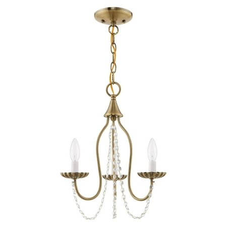 

Livex Lighting - Alessia - 3 Light Mini Chandelier in Farmhouse Style - 13