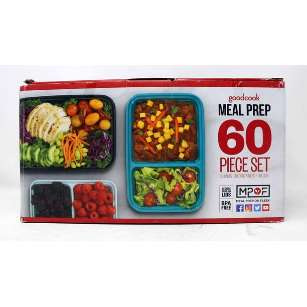 Good Cook 10830 Meal Prep Set 60 Pieces