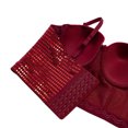 thumbnail image 6 of BUIGTTKLOP Sequin Corset Tops for Women with Built in Bra Lace Mesh Bustier Crop Top Sparkly Glitter Tube Party Tops, 6 of 6