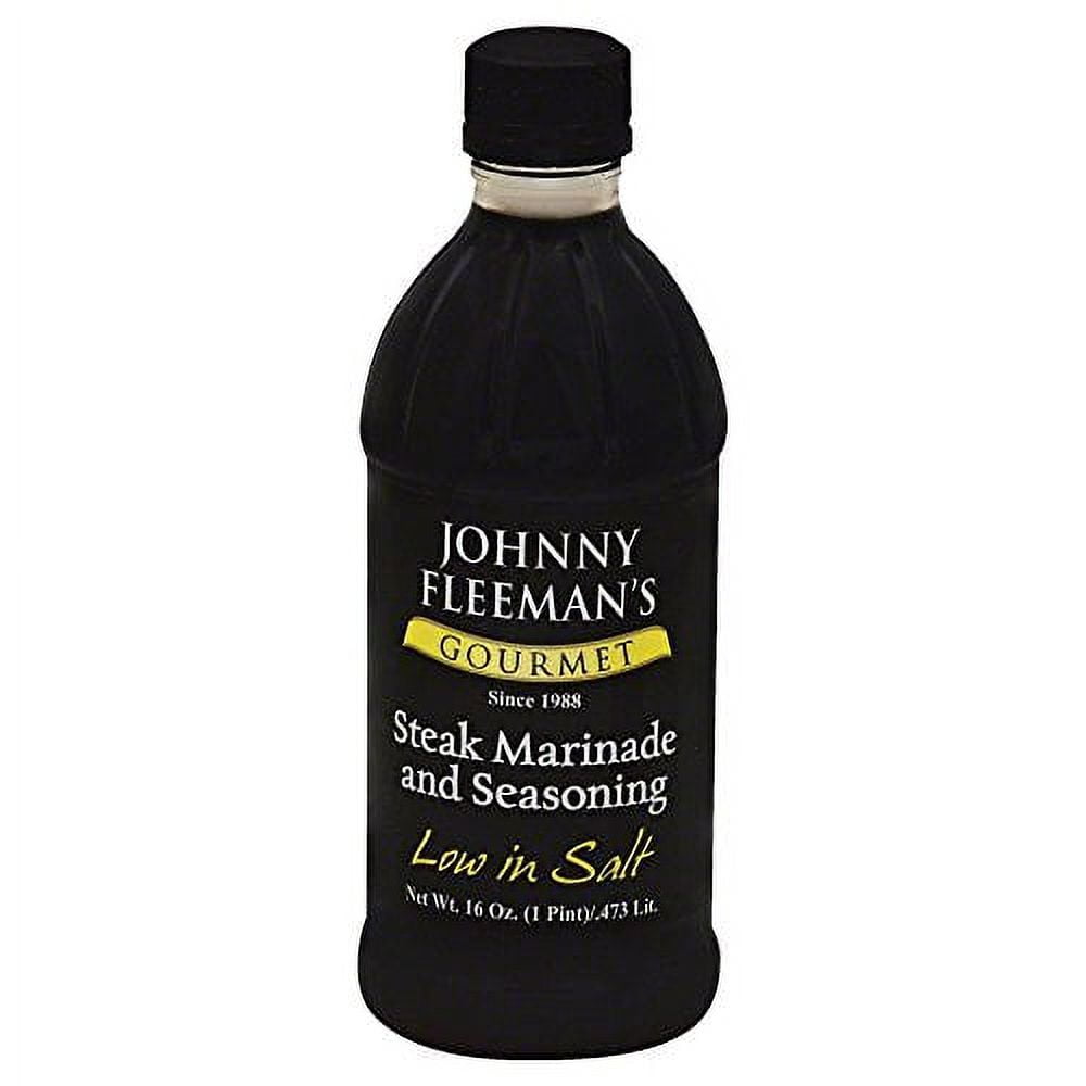 (4 pack) Johnnys Johnny Fleemans Marinade and Seasoning, 16 oz