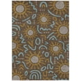 thumbnail image 2 of Addison Rugs Chantille Indoor/Outdoor Transitional Bohemian Chocolate Machine Washable Rectangle Rug, 10' x 14', 2 of 8