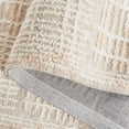 thumbnail image 5 of SAFAVIEH Abstract Milan Striped Area Rug, Light Brown/Ivory, 9' x 12', 5 of 10