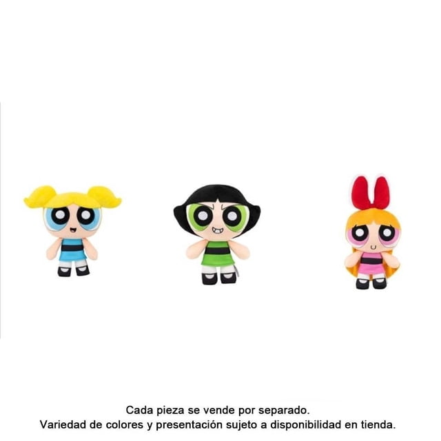 Peluche Jazwares Chicas Superpoderosas 8 pulgadas (20.32 cm) varios modelos 1 pieza
