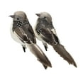 thumbnail image 1 of Decorative Mini Foam Wedding Birds for Patio and Garden 2PCS Set, 1 of 1