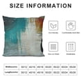 thumbnail image 5 of YINGXI Throw Pillow Covers Living Room Decorative Sofa Pillowcases Multi Blue Orange Painting 18x18in, 5 of 5