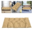 thumbnail image 1 of Coussin de Banc d'Extérieur, Coussin de Balançoire Résistant à la Pluie et au Soleil, pour Causeuse de Mobilier de Jardin et de Patio, en Coton PP, Polyester, 1 of 7