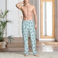 thumbnail image 6 of Lsque Sea Turtle Print Men's Pajama Pants, Lounge Pant - Comfortable Home Wear,Elastic Waistband, Stylish Design-Medium, 6 of 9