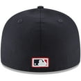 thumbnail image 4 of Men's New Era Navy Minnesota Twins Cooperstown Collection Wool 59FIFTY Fitted Hat, 4 of 6