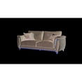 thumbnail image 4 of Grey Velvet Upholstery | Sleek Appearance & Soft Texture | Contemporary Living, 4 of 5