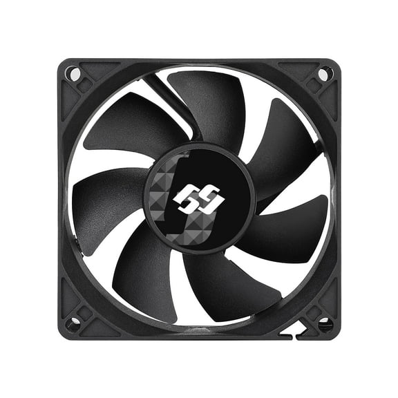Bluegears b-BlasterPWM 80mm 2Ball NMB Japanese Bearing PWM High Speed Fan ranging 500 to 5000 RPM with 108 CFM. UL, CE, FCC, RoHS, Reach Certified High Speed PWM Fan