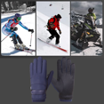 thumbnail image 5 of Pantalla de invierno a prueba de viento para montar en motocicleta, a prueba de frío, además de engrosamiento de algodón de terciopelo, azul, Style2, 5 of 5