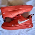 thumbnail image 2 of Ni - ke Ni - ke Air Force 1 '07 LV8 Overbranding Team Orange 13 Sneakers Shoes AJ7747-800, 2 of 5