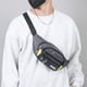 thumbnail image 1 of Mochila de hombro en el pecho de hombre con bandolera cruzada | Nailon impermeable, diseño ligero, puerto para auriculares | Mochila de mensajería deportiva multifuncional al aire libre | 13,4"x5,5", 1 of 7
