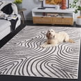 thumbnail image 3 of Safavieh Temple Sefton Abstract Area Rug, Ivory/Gray, 5'3" x 7'6", 3 of 7