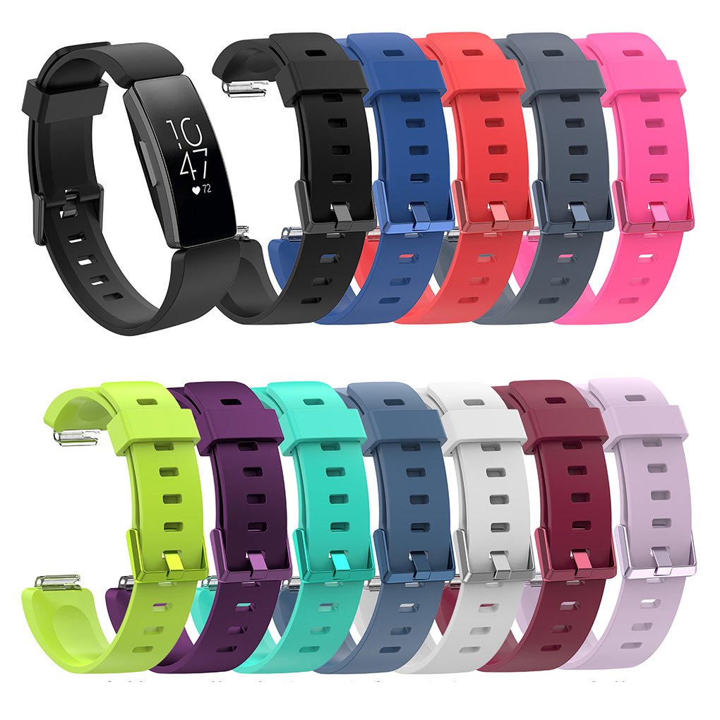Ruentech Bracelet de rechange compatible avec bracelet d'activité Fitbit Ace 2 enfant - en silicone