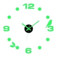 thumbnail image 1 of GUOOL Acrylic Luminous Wall Clock Stickers DIY Minimalist Frameless Silent Non Ticking, 1 of 7