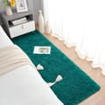 thumbnail image 4 of Alfombra Chicrug Pasillera de Felpa Suave Verde Azulado 61x152 cm, 4 of 7