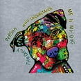 thumbnail image 2 of Dean Russo The Only Person Dog Lover Womens Graphic T-Shirt, Heather Grey, Large, 2 of 6