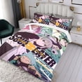 thumbnail image 3 of Soul Eater Conjunto de sábanas temático, trío de piezas, cómodo y amigable con la piel, diseño único, regalo de decoración para el hogar para familiares, amigos y fans,140cm *210cm, 3 of 6