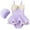 Light Purple, variant on WOYY Toddler Girls Bow Swim Dress Princess One-Piece Swimsuit with Swimming Cap Bathing Suit, Sizes 2-10