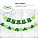 thumbnail image 3 of KAKOWELY 1 juego de pancarta decorativa para el Día de San Patricio con forma de trébol y sombrero para colgar en la pared., 3 of 5