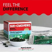 Sun Chlorella Corp. Dietary Chlorella Supplement A 500 mg. 600 Tablets