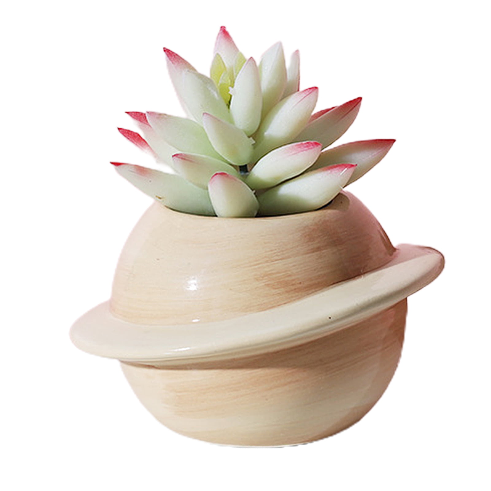 Plant Pot Small Ceramic Flower Garden Mini Bonsai Container Planter Home Decor 