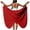 Red, variant on ZGRBOU Plus Size Spaghetti Strap Cover Up Beach Backless Wrap Long Dress Butterfly Bathing Suit Bikini Coverups