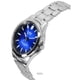 thumbnail image 3 of Casio Standard Analog Stainless Steel Blue Dial Solar MTS-RS100D-2AV Men's Watch, 3 of 4