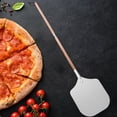 thumbnail image 4 of Conveniente Cáscara , Cáscara Giratoria , con Mango de Madera, Paleta de Aluminio Desmontable, para Hornear Pasta, Estilo D BLESIY Cáscara de pizza, 4 of 8