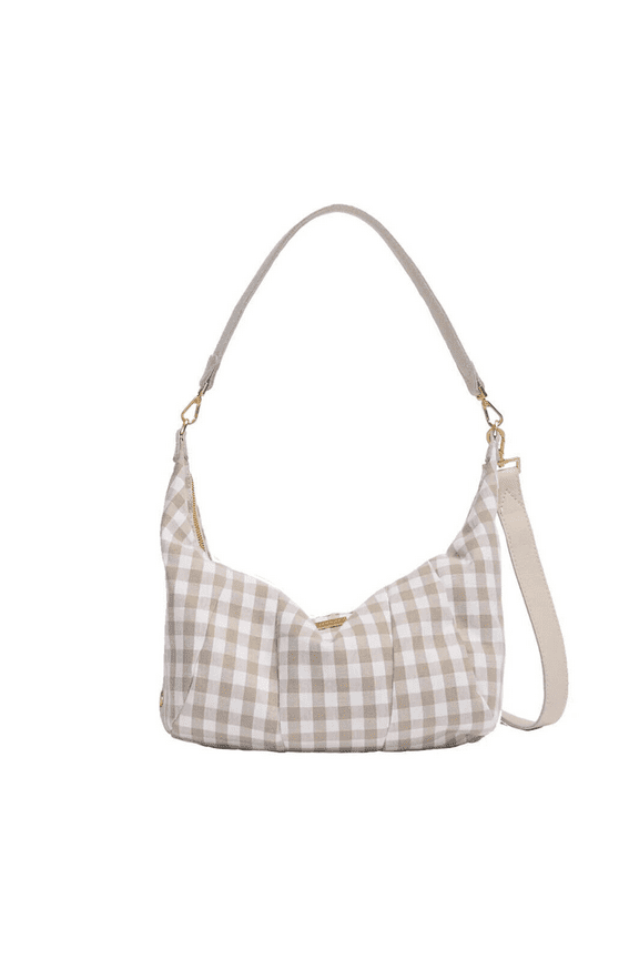 Morgan Dandelion Gingham Shoulder Bag