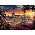 thumbnail image 3 of Beautiful Sunset in Rome at Dusk — Premium 500-Piece Jigsaw Puzzle (Adults Only),500 Pieces, 3 of 5