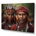 thumbnail image 2 of Designart "Tribes Samburu African Kenya II" African Tribes Canvas Art Print, 2 of 5