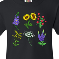 thumbnail image 4 of Inktastic Group of Beautiful Wildflowers Youth T-Shirt, 4 of 5