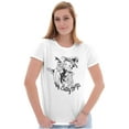 thumbnail image 3 of Betty Boop Halloween Flying Witch Women's T Shirt Ladies Tee Brisco Brands M, 3 of 5