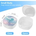 thumbnail image 2 of TIHYWR Retainer Case with Mirror and Ventilation, Blue Marble, 2 of 7